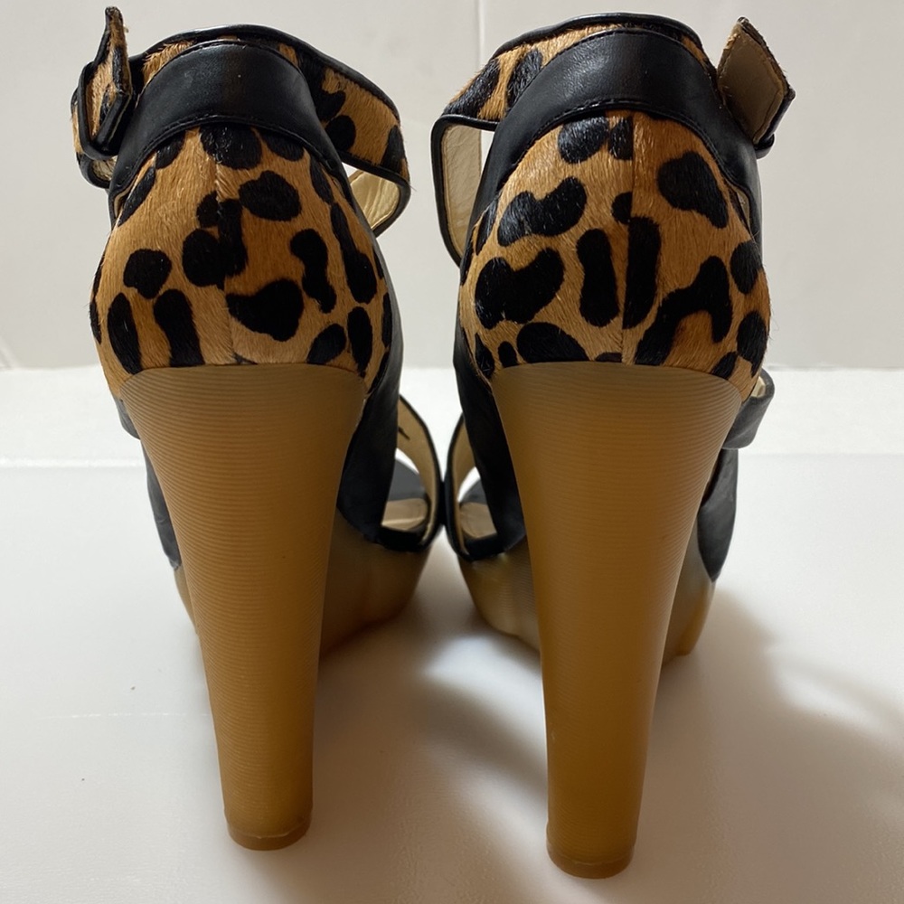 Calvin Klein high Dani Wedge platform Sandal - Picture 7 of 12